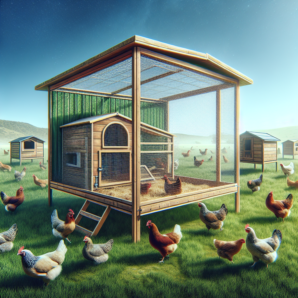 Test af flytbart hønsehegn – hvilke modeller klarer sig bedst?